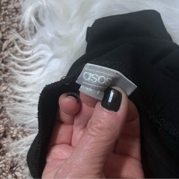 ASOS Black Leggings Stretchy Size Small 4 - Picture 12 of 12